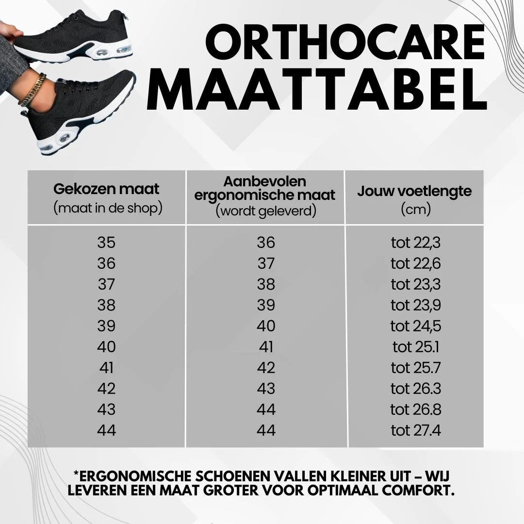 Ergonomische pijnverlichtende schoenen
