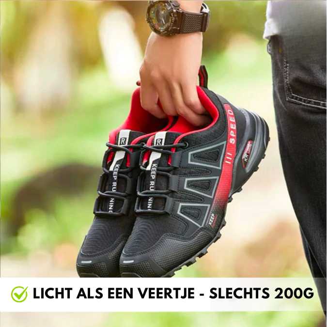 Ergonomische pijnverlichtende trekking- en wandelschoenen