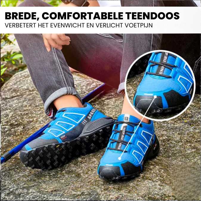 Ergonomische pijnverlichtende trekking- en wandelschoenen