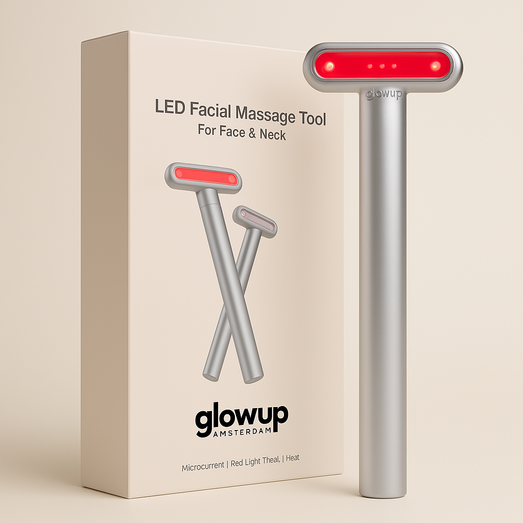 Infrarood LED lichttherapie gezichtstool™ - GlowUp Amsterdam