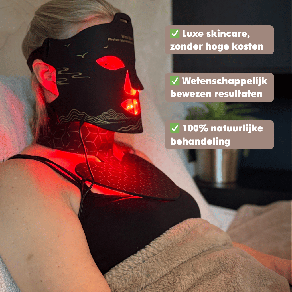 Infrarood LED lichttherapie combi - GlowUp Amsterdam™