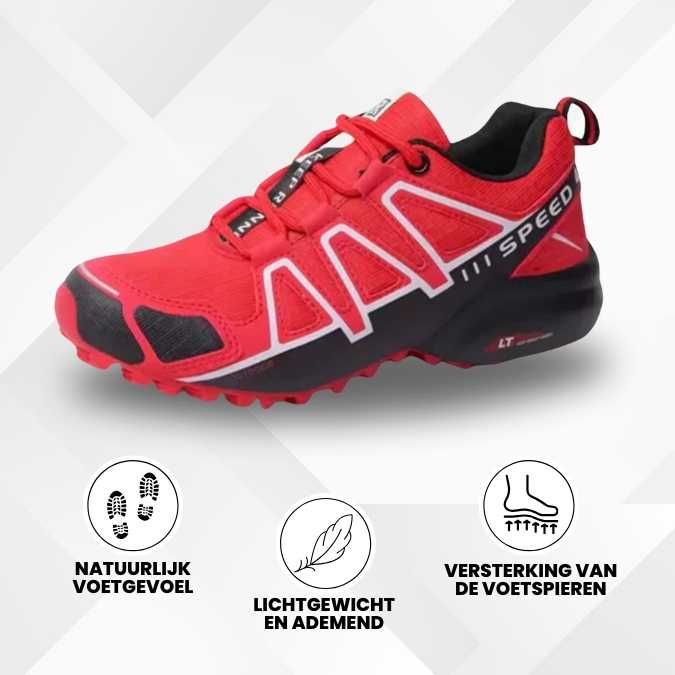Ergonomische pijnverlichtende trekking- en wandelschoenen