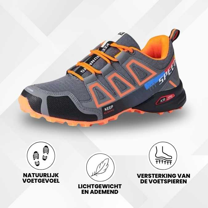 Ergonomische pijnverlichtende trekking- en wandelschoenen