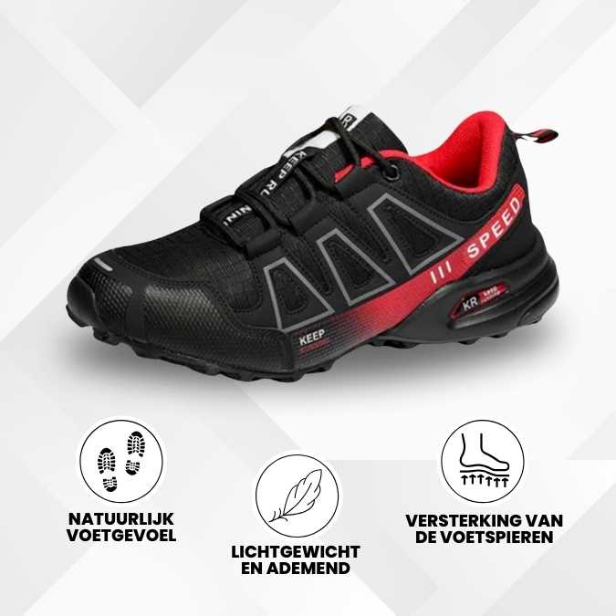 Ergonomische pijnverlichtende trekking- en wandelschoenen