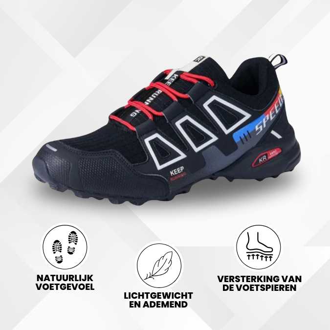 Ergonomische pijnverlichtende trekking- en wandelschoenen
