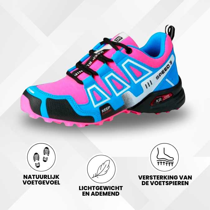 Ergonomische pijnverlichtende trekking- en wandelschoenen