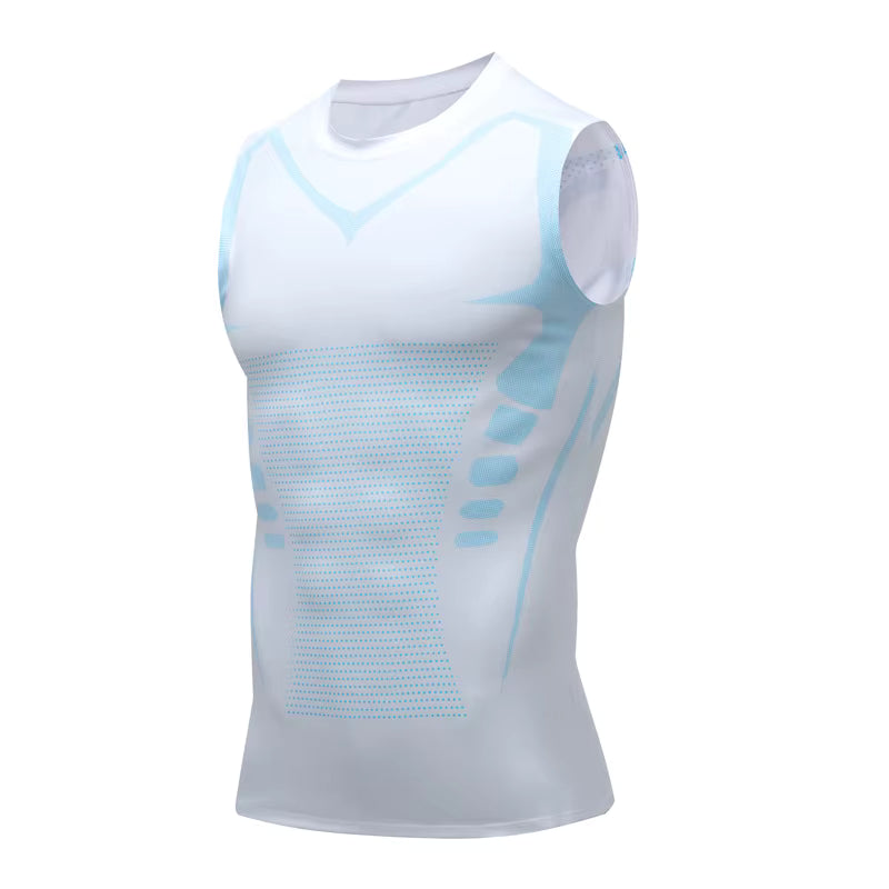 Mouwloos Compressie Shirt - Heren