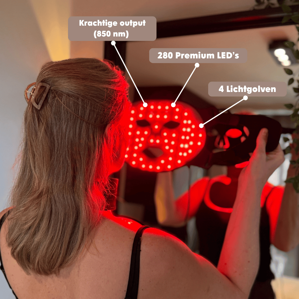 Infrarood LED lichttherapie combi - GlowUp Amsterdam™