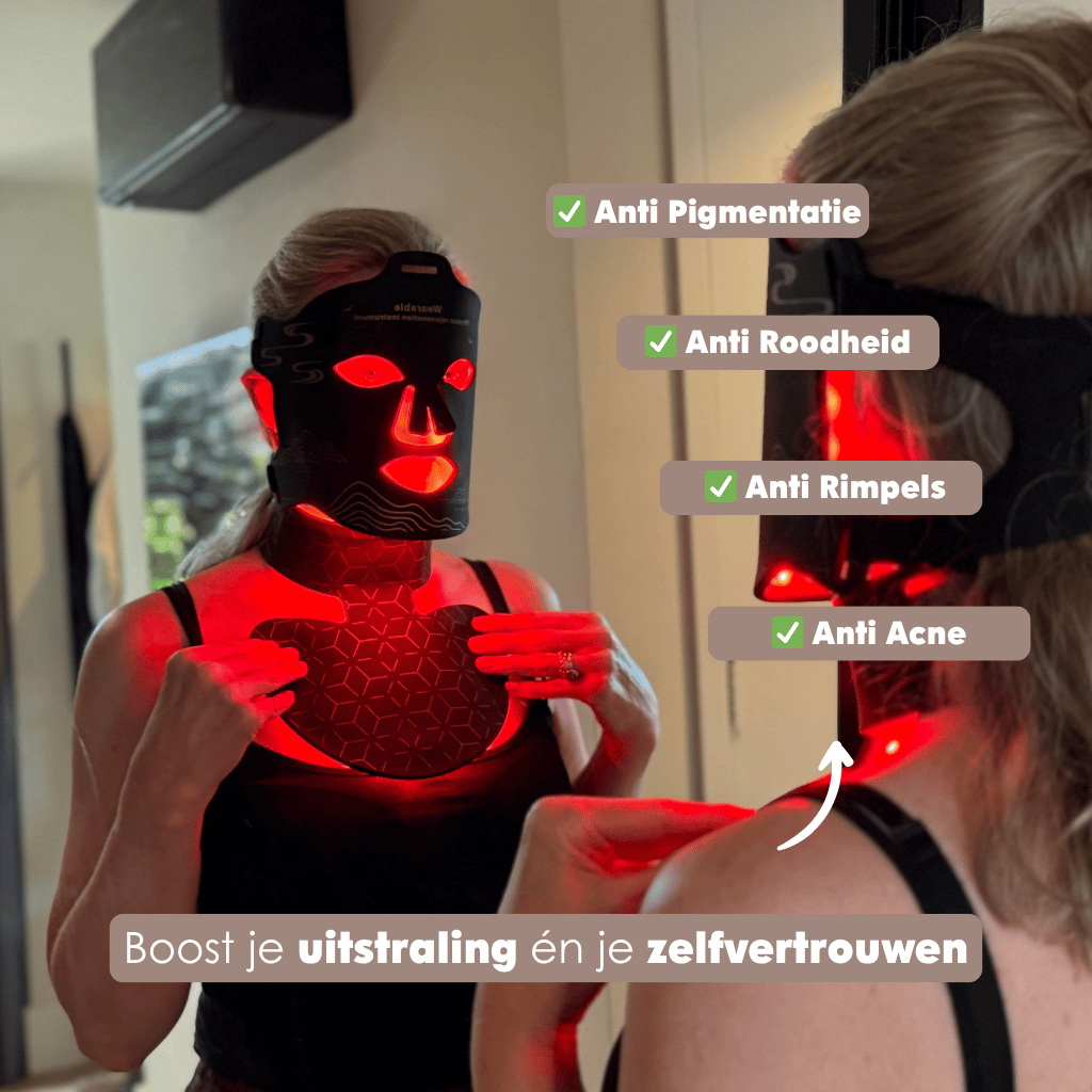 Infrarood LED lichttherapie combi - GlowUp Amsterdam™